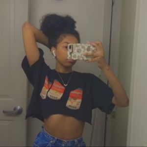 Andy Warhol Campbell Soup Crop Top